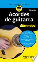 Acordes de guitarra flamenco para Dummies