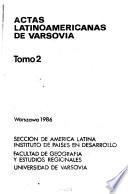 Actas latinoamericanas de Varsovia