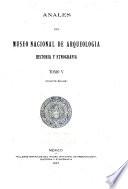 Anales del Museo Nacional de Arqueología, Historia y Etnografía