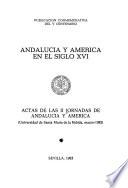 Andalucía y América en el siglo XVI