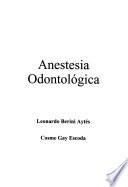Anestesia odontologica