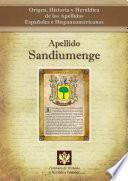 Apellido Sandiumenge