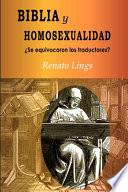 Biblia y homosexualidad