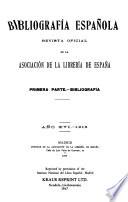 Bibliografia española