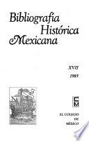 Bibliografía histórica mexicana