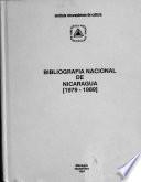 Bibliografía nacional de Nicaragua, 1979-1989