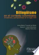 Bilingüismo en el contexto colombiano.