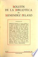 Boletín de la Biblioteca de Menéndez Pelayo