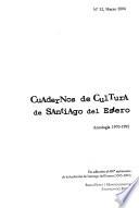 Cuadernos de cultura de Santiago del Estero