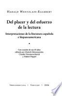 Del placer y del esfuerzo de la lectura