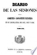 Diario de las sesiones de Cortes