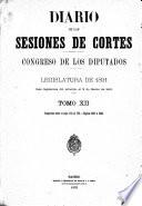 Diario de las sesiones de Cortes