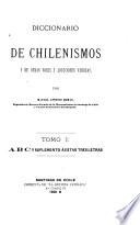 Diccionario de chilenismos y de otras voces y locuciones viciosas