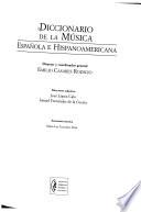 Diccionario de la música española e hispanoamericana