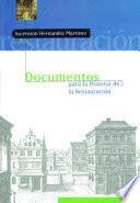 Documentos para la Historia de la Restauración