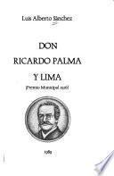 Don Ricardo Palma y Lima