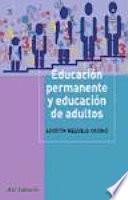Educación permanente y educación de adultos