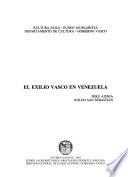 El exilio vasco en Venezuela