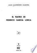 El teatro de Federico Garcia Lorca