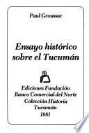 Ensayo histórico sobre el Tucumán