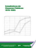 Estadísticas de finanzas públicas 1970-1985