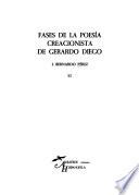 Fases de la poesía creacionista de Gerardo Diego