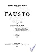 Fausto (Tragedia, primera parte)
