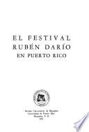 Festival ruben dario en puerto rico