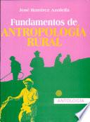 Fundamentos de antropología rural