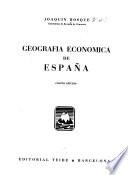 Geografia económica de España