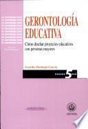 Gerontología Educativa (eBook online)