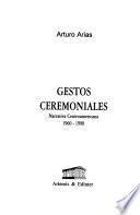 Gestos ceremoniales