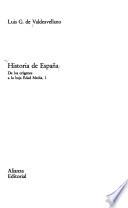 Historia de España: De los orígenes a la baja Edad Media