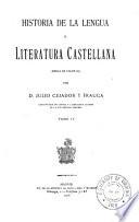 Historia de la lengua y literatura castellana ...: Época de Felipe III