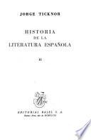 Historia de la literatura española