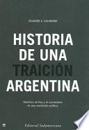 Historia de una traición Argentina