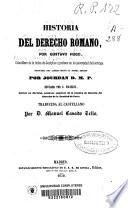 Historia del derecho romano