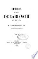 Historia del reinado de Carlos III en España, 3