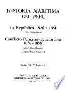 Historia marítima del Perú