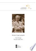 Horacio Capel, geógrafo (eBook)