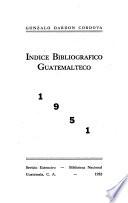 Indice Bibliográfico Gualtemalteco