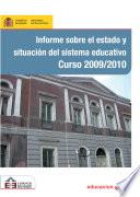 Informe sobre el estado y situación del sistema educativo. Curso 2009/2010