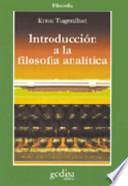 Introducción a la filosofía analítica