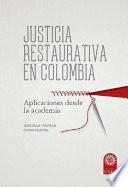 Justicia restaurativa en Colombia