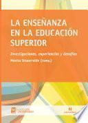 La enseñanza en la educación superior