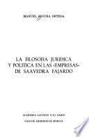 La filosofía juridíca y política en las Empresas de Saavedra Fajardo