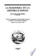 La Masonería en la historia de España