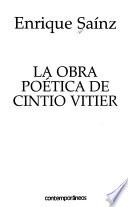 La obra poética de Cintio Vitier