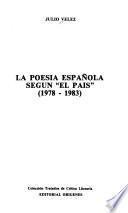 La poesía española según El País, 1978-1983