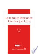 Laicidad y libertades. Escritos jurídicos. Número 23/2023